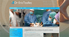 Desktop Screenshot of chirurgie-cheville-pied.com
